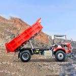 Four Wheel Driven Underground Mine Truck Mining Dump Truck 7 ton Diesel
