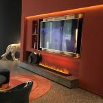 Intelligent 3d Mist Fireplace Water Steam Electric Fireplace With Color Flame