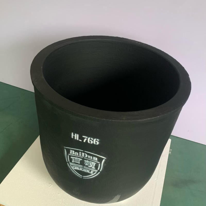 SiC-C Industrial Large Crucible For Melting Aluminum
