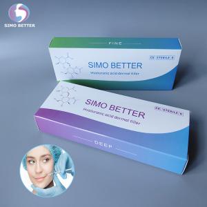 China Deep Ha Wrinkle Removal Injectable Dermal Fillers 2ml Medical Clinic Level factory