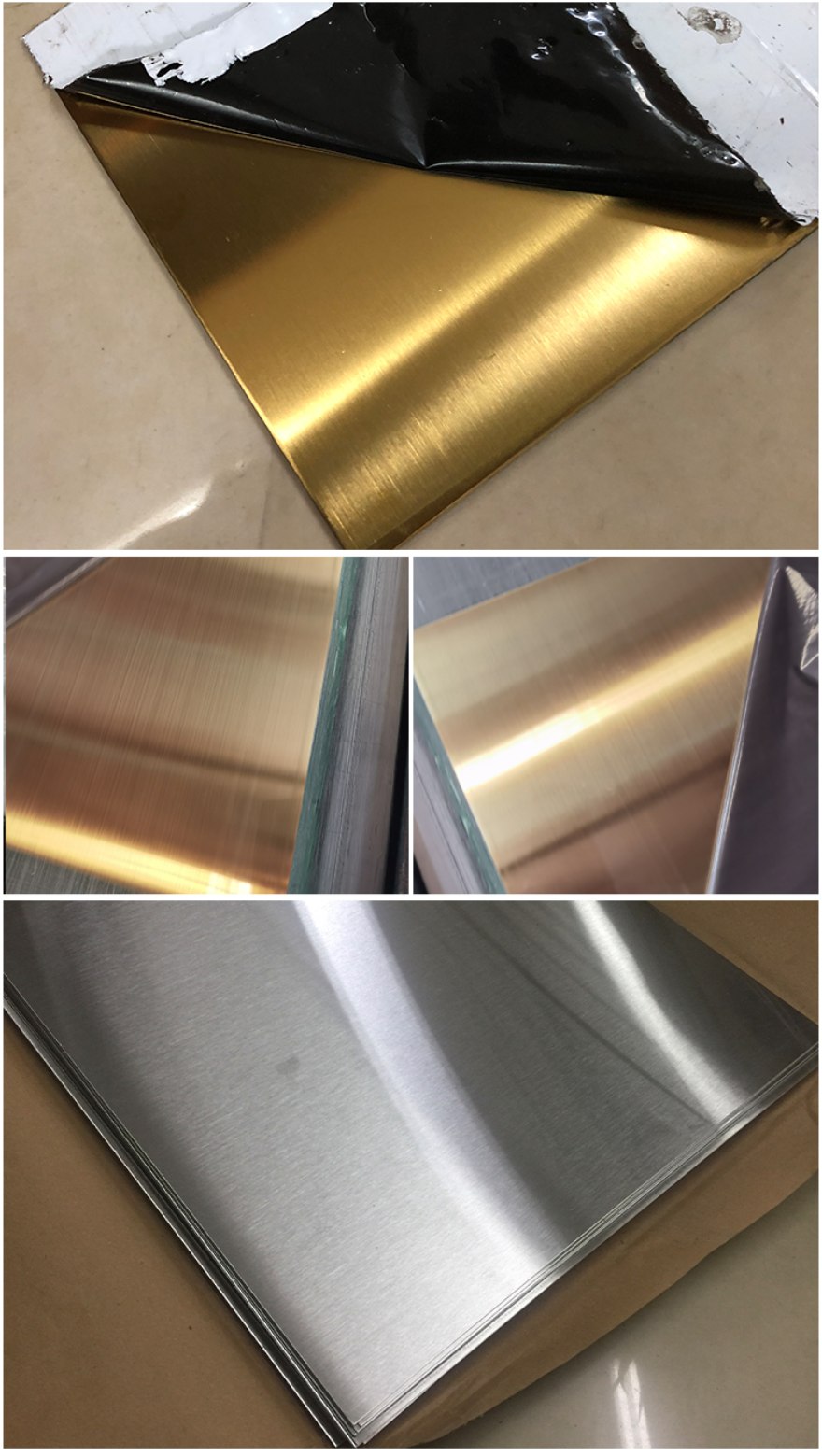 color stainless steel sheet