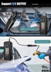 Small Cars Jump Starter 20000mah 12v Portable Emergency Power Bank for Car