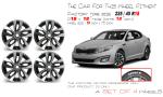 2014-2015 Kia Optima Wheels 18" OEM Factory Alloy Rim 74706