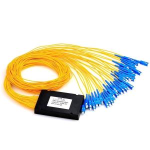 China FTTH FTTB PLC Sc Upc 1x32 Fiber Optic Coupler Splitter factory