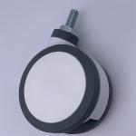 4 Inch Dual PU Wheels Medical Hospital Caster Wheels For Trolley Bed