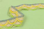 Nonstretched Cotton Crochet Lace Trim 35mm Width Eco Fridendly