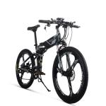 EU STOCK 26 Inch Wheel Folding Electric Bike Full Suspension Rich Bit Top 860