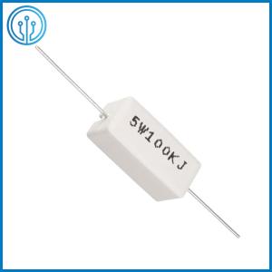 China 5 OHM CR MOF Cylindrical Resistor Wire Wound Resistor 100W Wire Wound Resistor factory