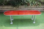 6 Feet Wooden Backless Garden Bench , Outdoor Furniture Wooden Bench For Tennis