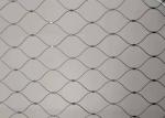 7x7 Antifire Hand Woven Mesh Steel Rope Fence 60x60mm For Stair Railing