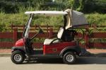 Trojan Battery 2 Passenger Electric Golf Cart With Rear Bag Cover