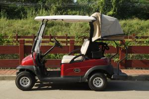China Trojan Battery 2 Passenger Electric Golf Cart With Rear Bag Cover factory