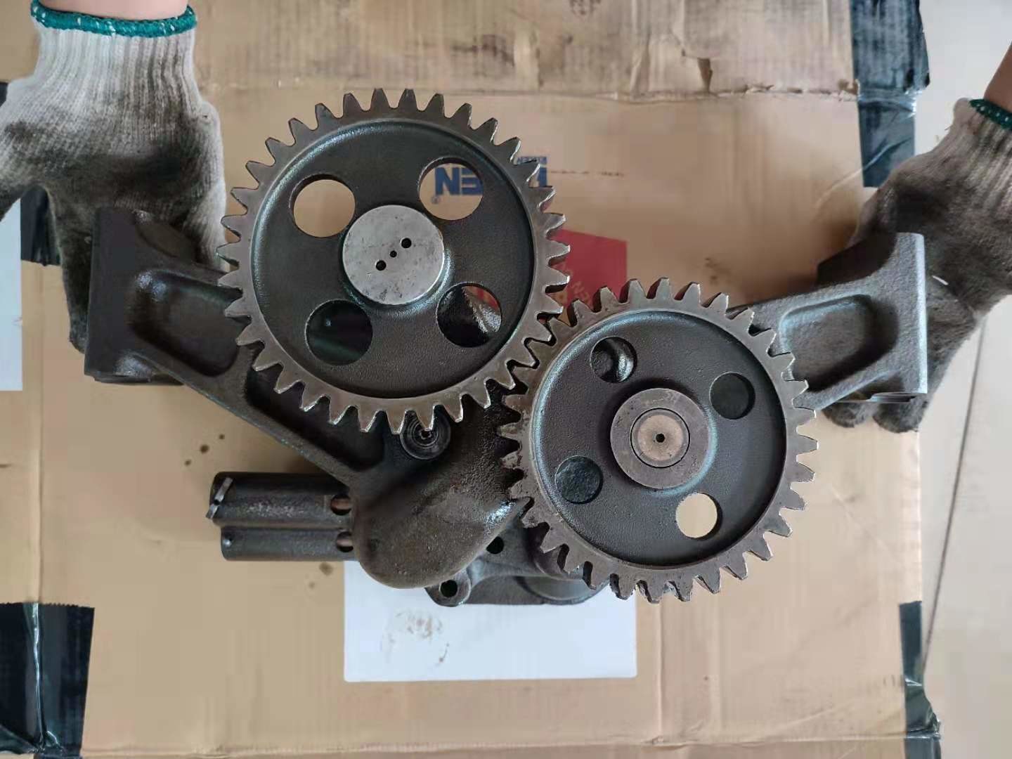 170MM Mitsubishi Spare Parts S6R S12R Oil Pump