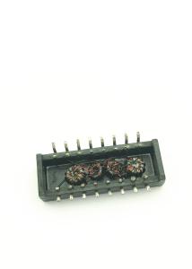 China SMT Single PC Card H0013NL 1500VRMS Ethernet Magnetic Transformer factory