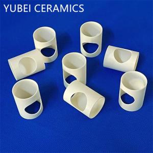 China Fine Alumina Ceramic Tubes 29W/MK High Hardness Alumina Bushing factory