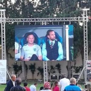 China P3.91 LED Stage Backdrop Screen Die Casting Aluminum 250X250mm Clear Vivid Image factory