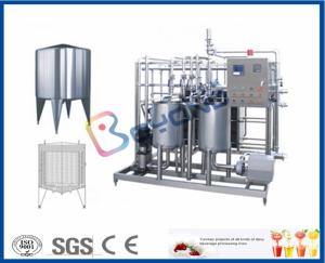 China Plate Type Small Scale Pasteurization Equipment , Yoghurt Dairy Milking Equipment factory