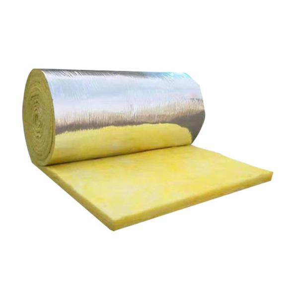 Fire Resistant Fibreglass Wool Roll Insulation Heat Conductivity Of 0.038-0.042