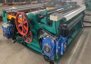 China Bead / Tilted Weaving Wire Mesh Manufacturing Machine 0.5mm Wire Diameter factory