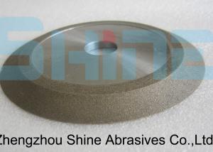 China 1V1 Metal Bond Diamond CNC Grinding Wheels For Fluting Gashing factory