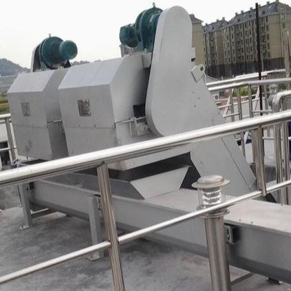 Carbon Steel Mechanical Coarse Screen , 1.0m/s Mechanically Cleaned Bar Screen