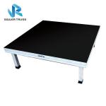 Heavy Duty Portable Outdoor Stage , Waterproof 6 Legs Movable Stage Platform