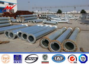 China Hot Dip Galvanized 450daN 13m Conical Electrical Power Steel Utility Pole factory