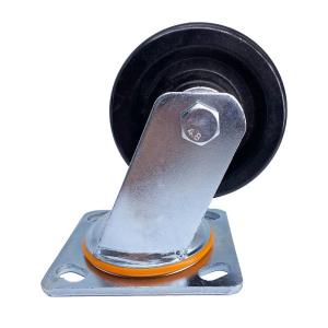 China 4'' High Temperature Caster Wheels Black Color Oven factory