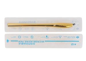 China Lushcolor Sterilized Disposable Microblading Pen For Eyebrow Microblading Tattoo factory