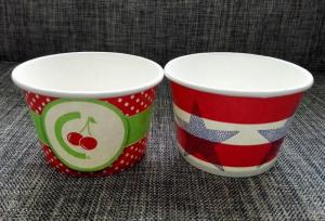 China Packing Paper Ice Cream Cups 230g-380g Customized Packing Way Is Acceptable 180-700ml factory