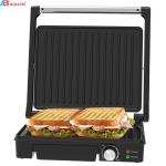 Electric Contact Bbq Smokeless Grill Home Cooking Appliance Detachable 4/6 Slice
