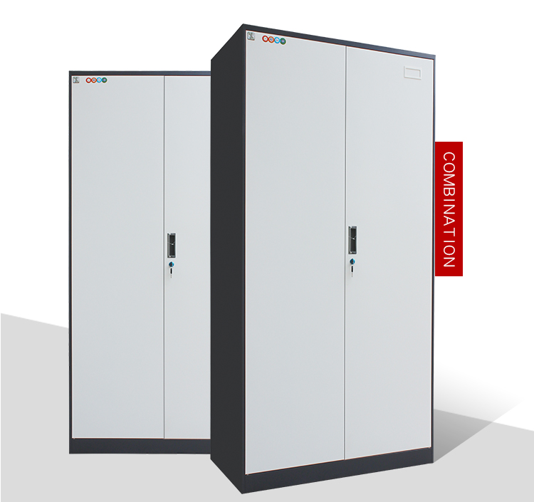 Chromaticity Printing Office Filing Cabinets 2 Doors Steel Metal Cabinet