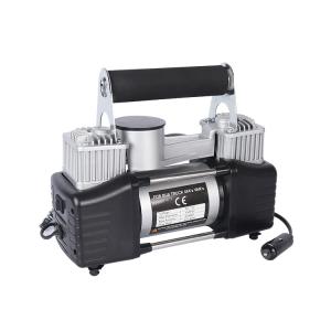 China Two Cylinder Metal Air Compressor With Carry Bag High Pressure Air Compressor DC 12V factory