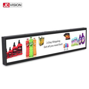 China Android Stretched Bar LCD Display Monitor 49.5 Inch LCD Advertising Signage factory