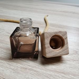 7ml New Color Hanging Fragrance Diffuser Car Pendant Perfume Square Wooden Cap