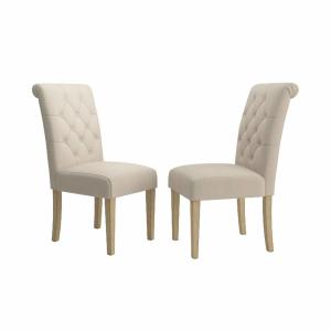 China Solid Wood Tufted Dining Chair Modern Luxury Restaurant Wood Imitated Dining Chair Restaurant Chairs factory