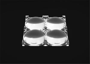 China 50*50mm Dimension PMMA LED Lens Auto Headlamp Lens With Cree XP-E / XP-G factory