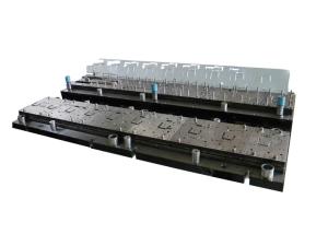 China Die life more than 2,000,000 strokes Sheet metal stamping dies for copper parts used in electronics factory