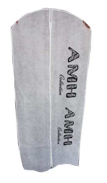 10C Transparent PVC Back With 75gsm White Nonwoven Fabric With Double Logo