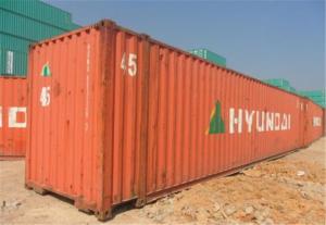 China 45 Feet High Cube Second Hand Sea Containers / 2nd Hand Shipping Containers factory