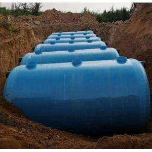 China high strength Customizable FRP GRP Septic Tank for Human And Animal Feces Treatment on sale
