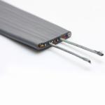 ECHU Flat Traveling cable Elevator Video Cable