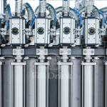 AC Drives Piston Filling Machine Main Motor Syrup Filling Machine Safety Guard
