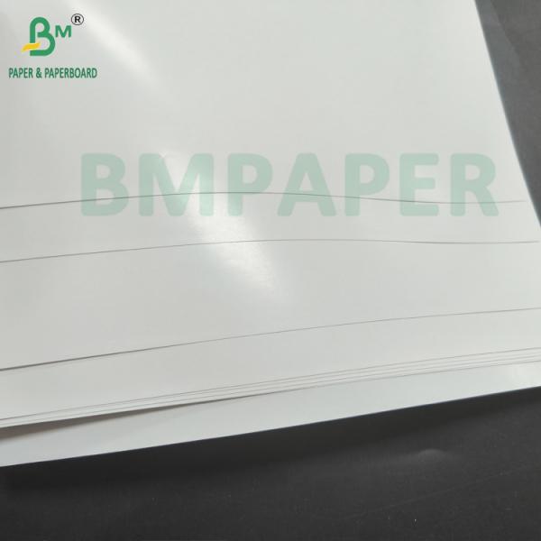Coated One Side C1S Gloss Label Face Paper 90gsm For Labelling Industry
