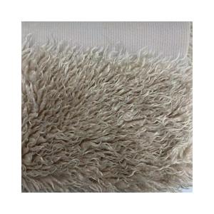 China Versatile 100% Polyester Solid Color Knitted Terry Teddy Fur Velvet Fabric for Garment factory