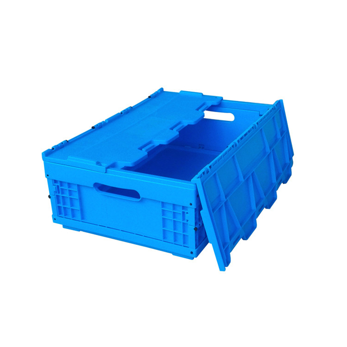 Large plastic collapsible warehouse used fruit bins for sale customized stackable pallet box