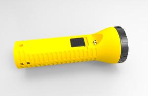 China 0.2W 5V Solar Power LED Flashlight UVC Solar Powered Torch factory