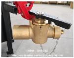 Marine Sounding Self-Closing Valve Fh-40a Cb/T3778-1999 With Counterweight