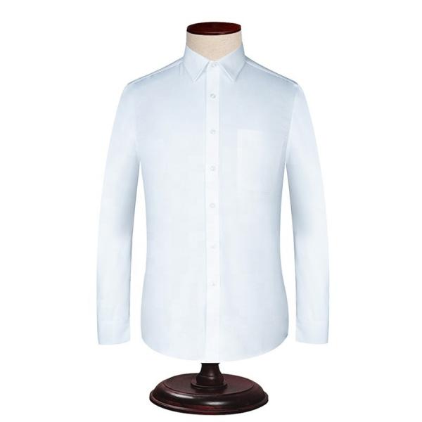 Men's Clothing Office Dress Plus Size Professional Solid Color Uniform Mens