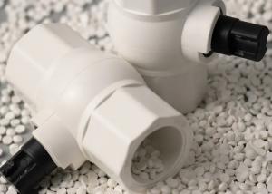 China Rigid Injection PVC Compounds For 400mm Pipe Fittings factory